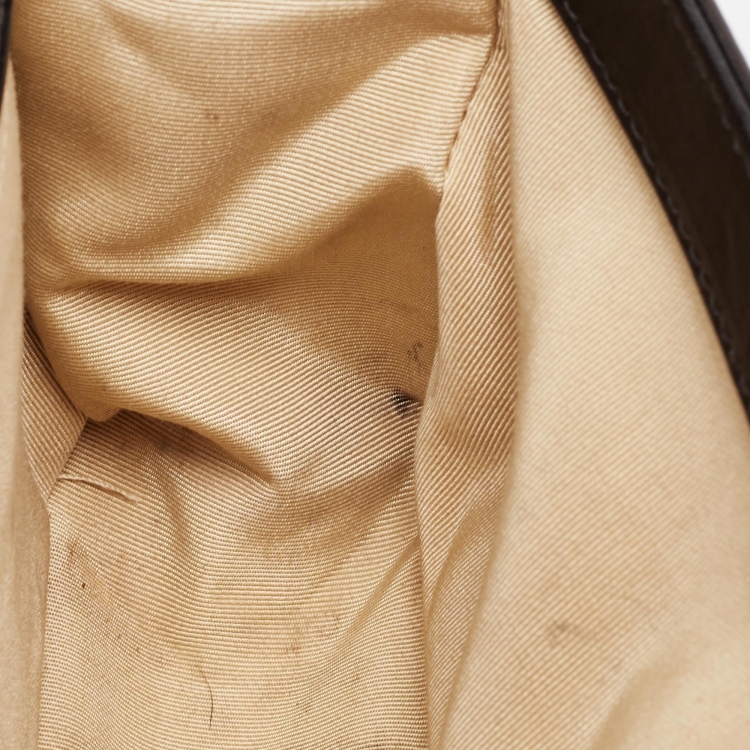 Pre Owned Chanel Black Quilted Leather Medium Chain Detail Boy Flap Bag