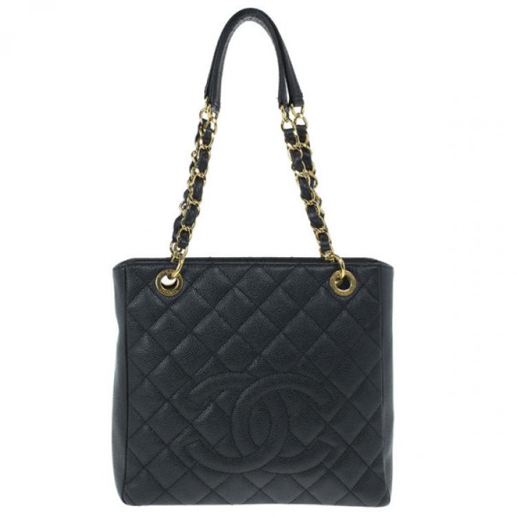 Chanel Black Quilted Lambskin Leather Chanel 19 Flap Bag - Yoogi's Closet