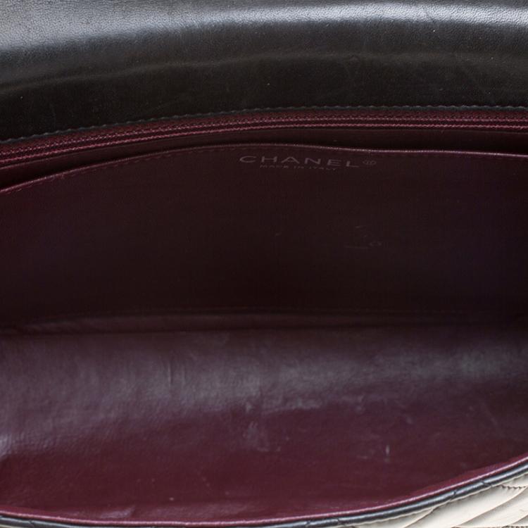 Pre Owned Chanel Black Quilted Leather Maxi Classic Single Flap Bag