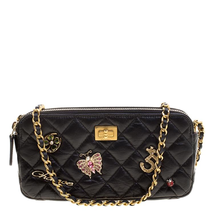 Cambon leather clutch bag Chanel Black in Leather - 35170290