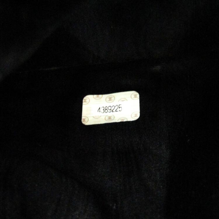 Pre Owned Chanel Black Leather CC Bifold Wallet