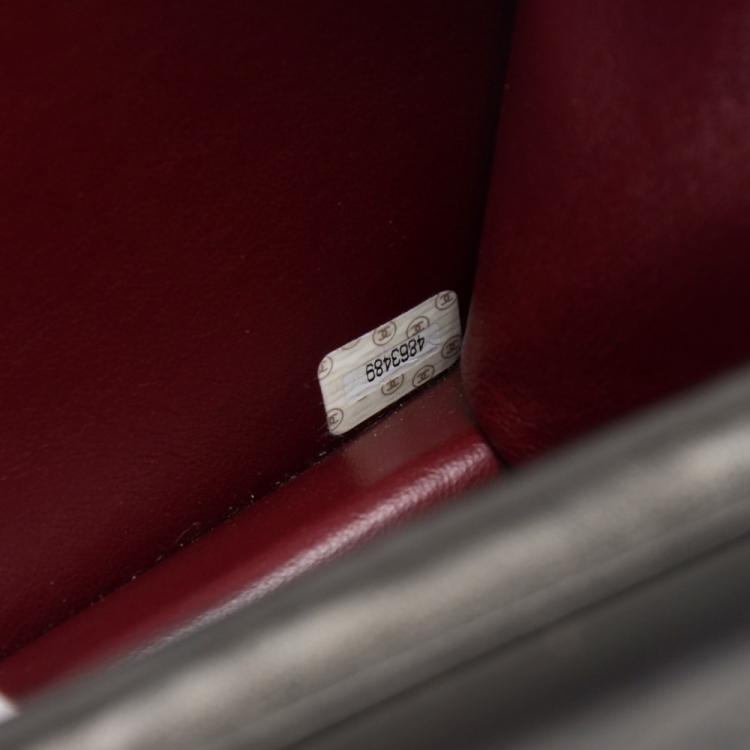 Pre Owned Chanel Black Quilted Leather Vintage Flap Bag