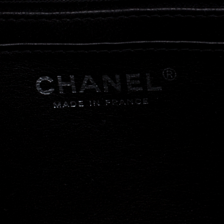 Pre Owned Chanel Black Quilted Leather Classic Single Flap Bag