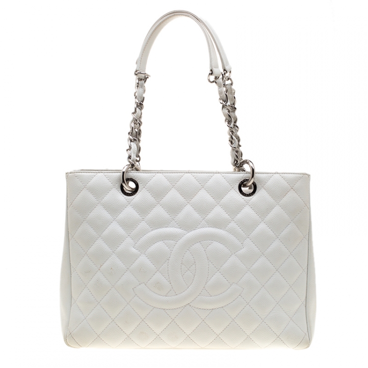 chanel white gst