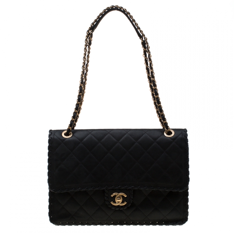 chanel happy stitch flap bag