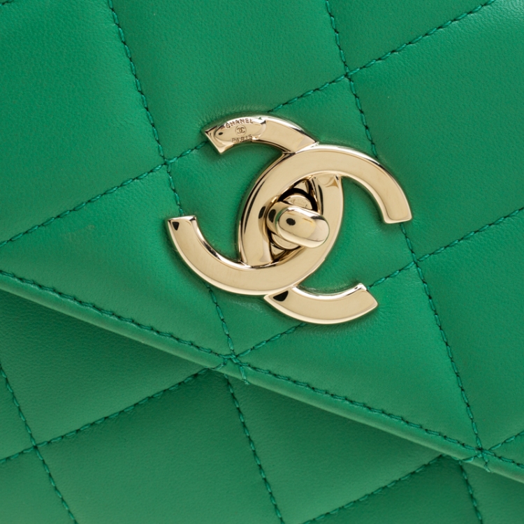 chanel trendy cc green