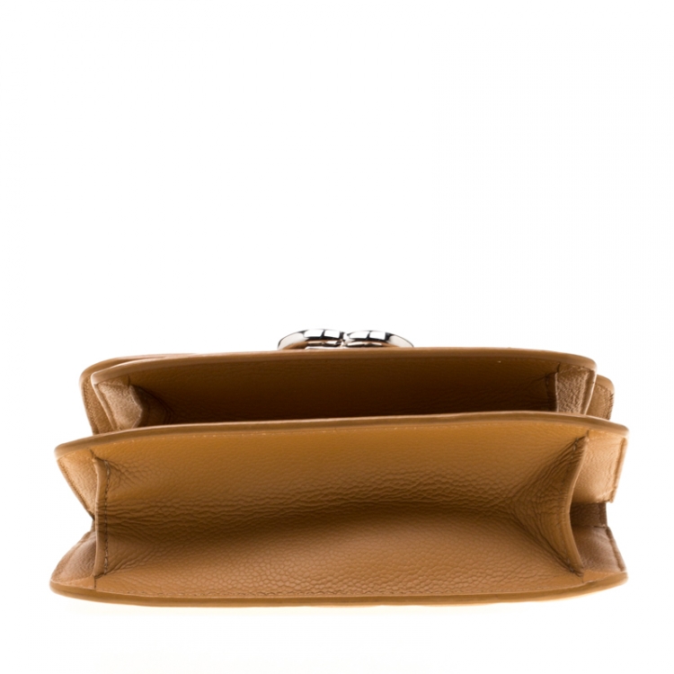 Pre Owned Chanel Caramel Quilted Leather Flap Bag