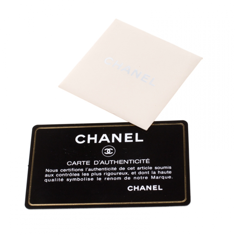 Pre Owned Chanel Black/Silver Stripe Sequins Reissue Shoulder Bag