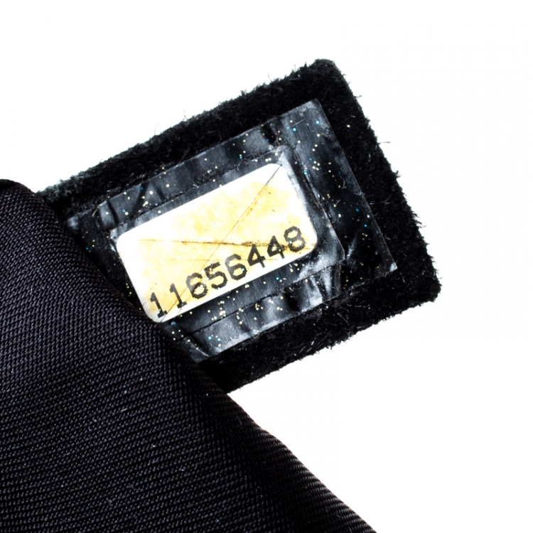 Pre Owned Chanel Black Quilted Coated Canvas Paris Biarritz Grand Shopper Tote