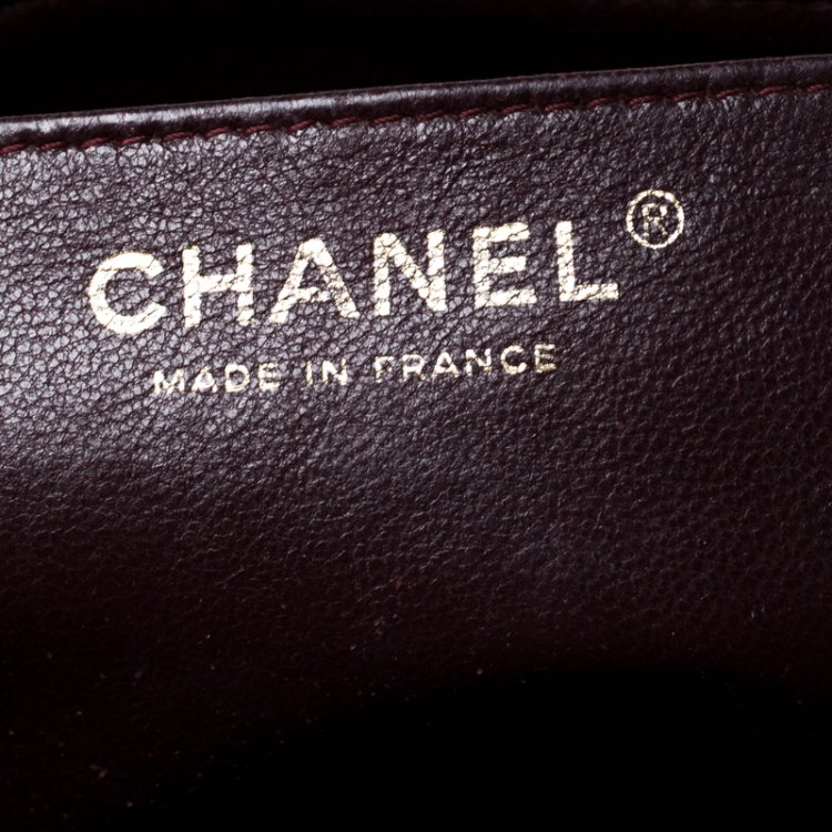 Pre Owned Chanel Black Quilted Leather Jumbo Classic Single Flap Bag