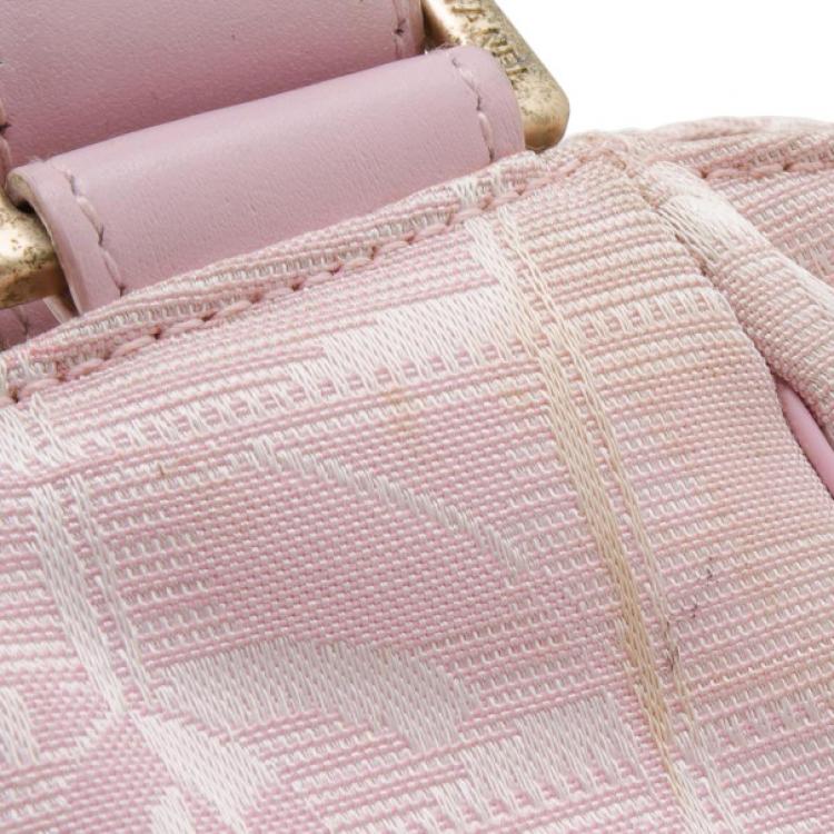 Pre Owned Chanel Nylon CC Logo Travel Line Tote