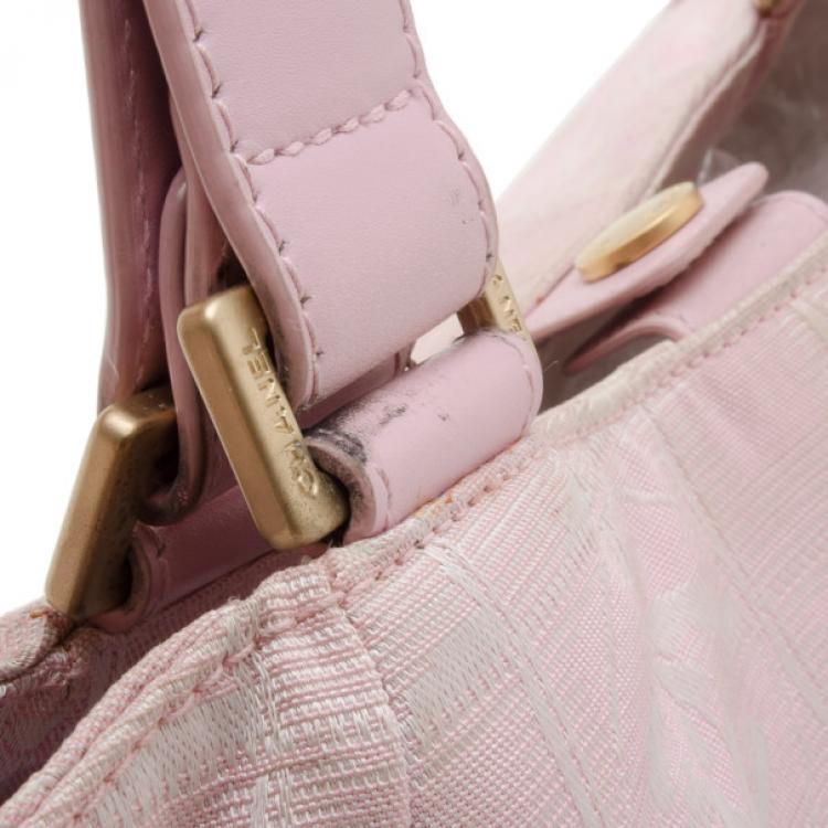 Pre Owned Chanel Nylon CC Logo Travel Line Tote