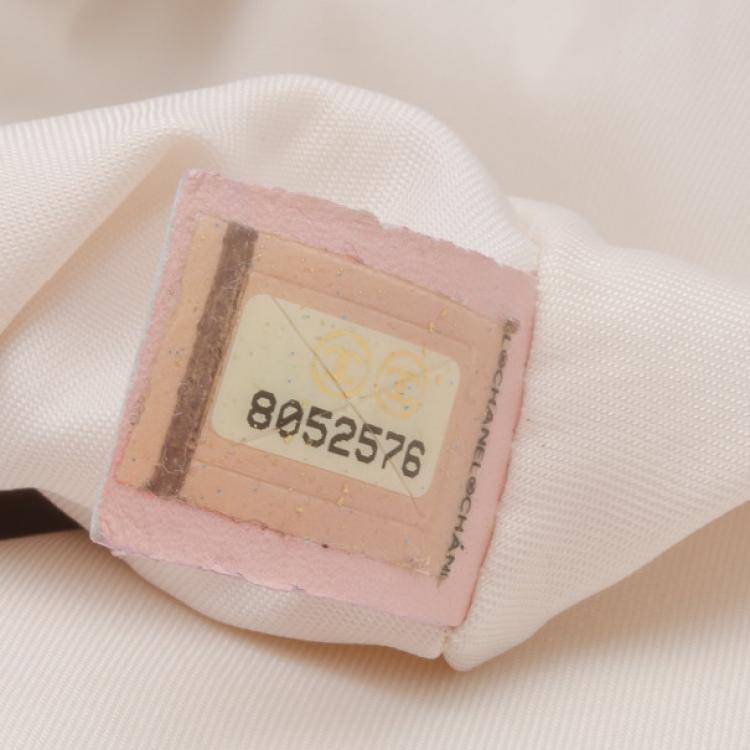 Pre Owned Chanel Nylon CC Logo Travel Line Tote