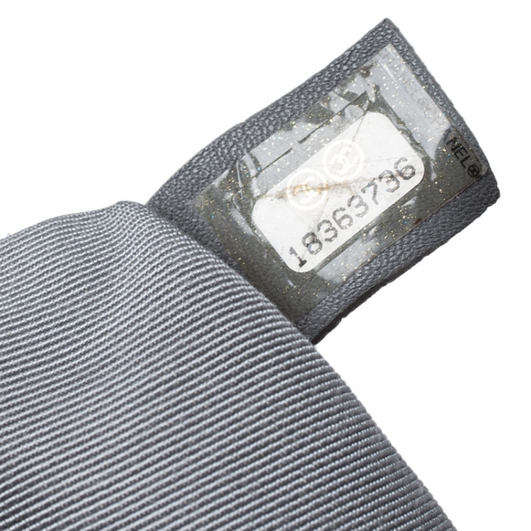 Pre Owned Chanel Khaki Leather XL Cerf Executive Shopper Tote