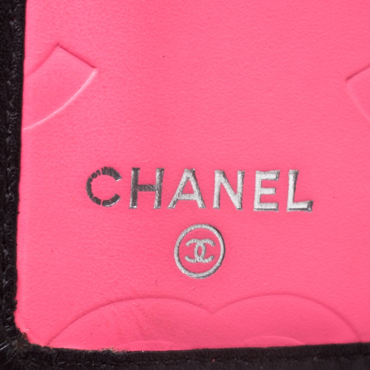 مملوكة مسبقًا Chanel Black Leather Cambon Ligne Bifold Wallet