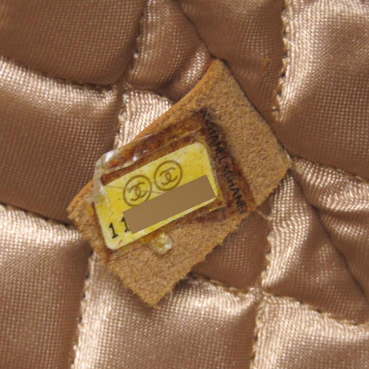 Pre Owned Chanel Brown Leather Country Ride Boston Bag