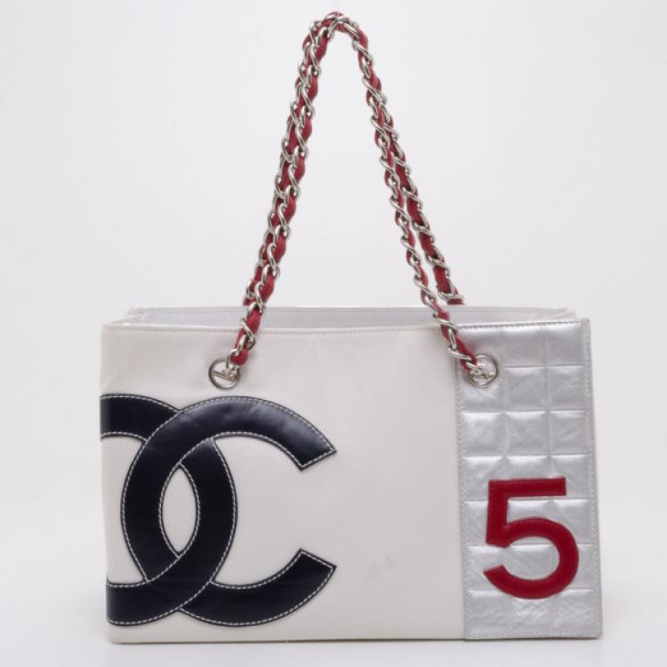 Chanel No. 5 Foil Shopping Tote Chanel | The Luxury Closet