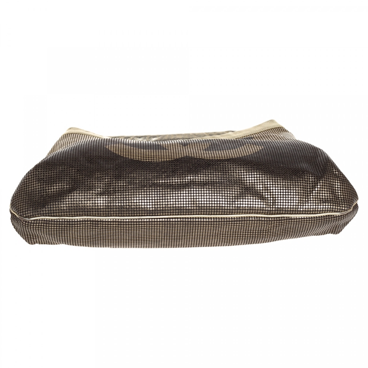 Pre Owned Chanel Metallic Ombre Leather Hollywood CC Hobo