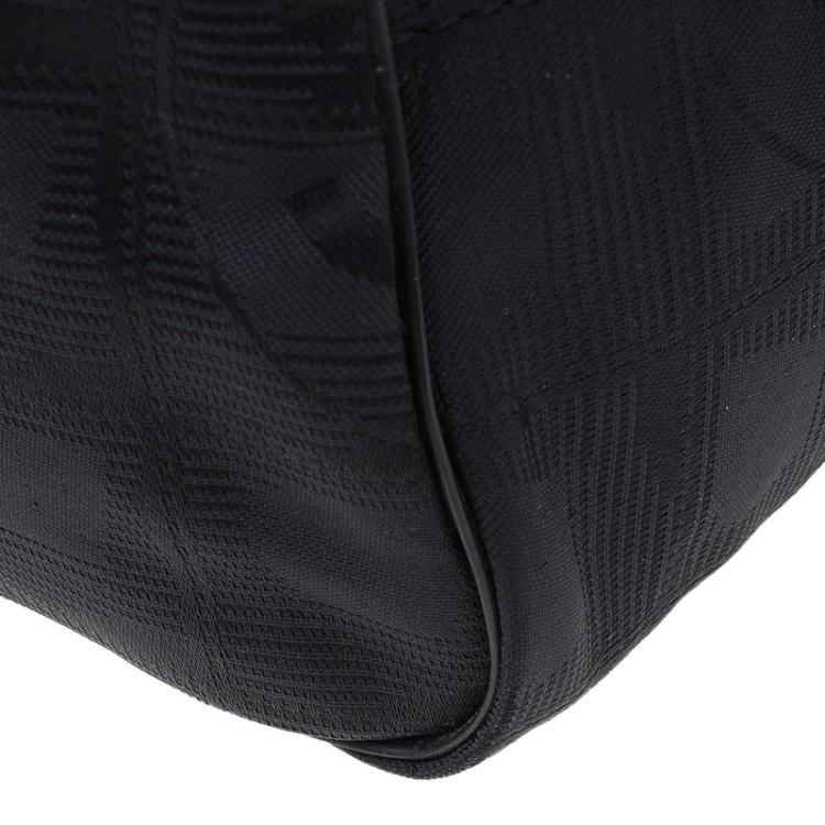 Pre Owned Chanel Black Nylon Travel Line Satchel