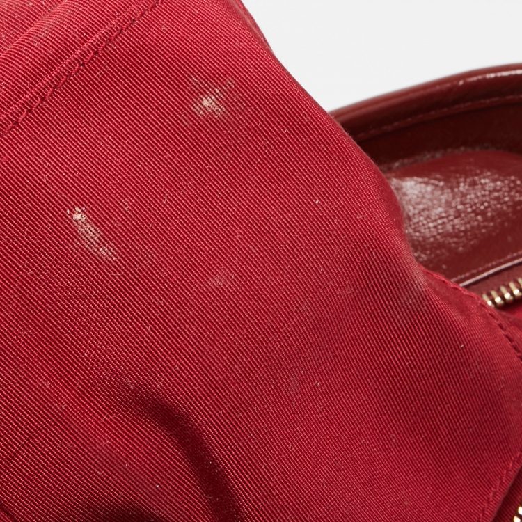 مملوكة مسبقًا Chanel Blue/Black Quilted Suede And Leather Medium Gabrielle Hobo 