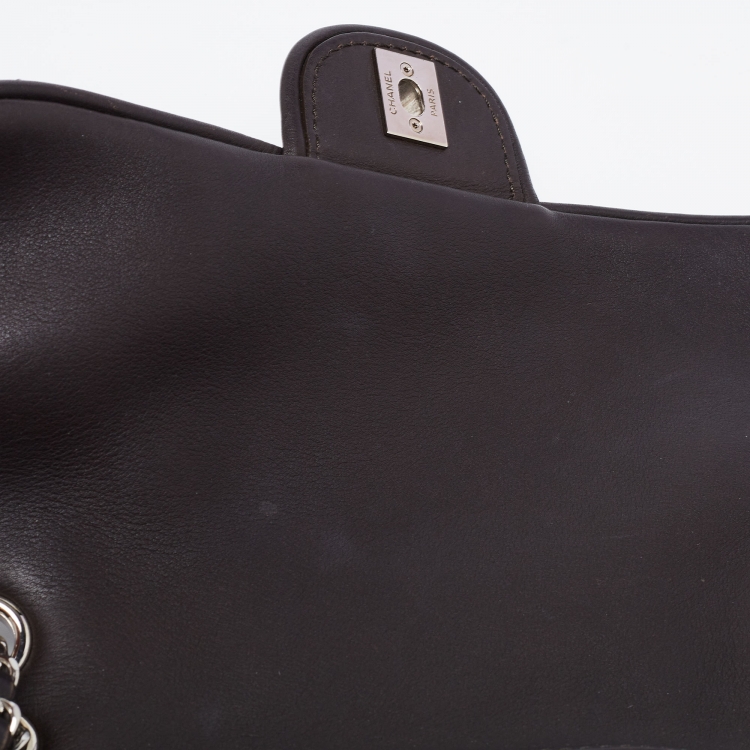 Pre Owned Chanel Black Quilted Leather Ultimate Stitch Flap Bag