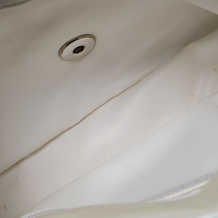 مملوكة مسبقًا Chanel White Sequins Small Classic Flap Bag