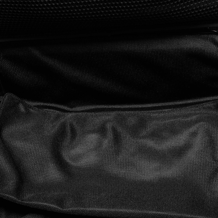 Pre Owned Chanel Black Quilted Caviar Leather Coco Case Trolley