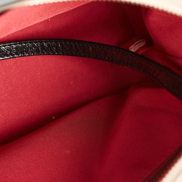 Pre Owned Chanel Black/Beige Quilted Leather Gabrielle Hobo 