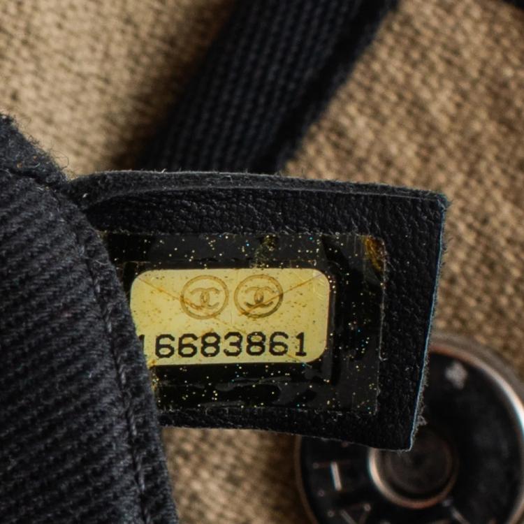 Pre Owned Chanel Beige Canvas Deauville Tote Bag 