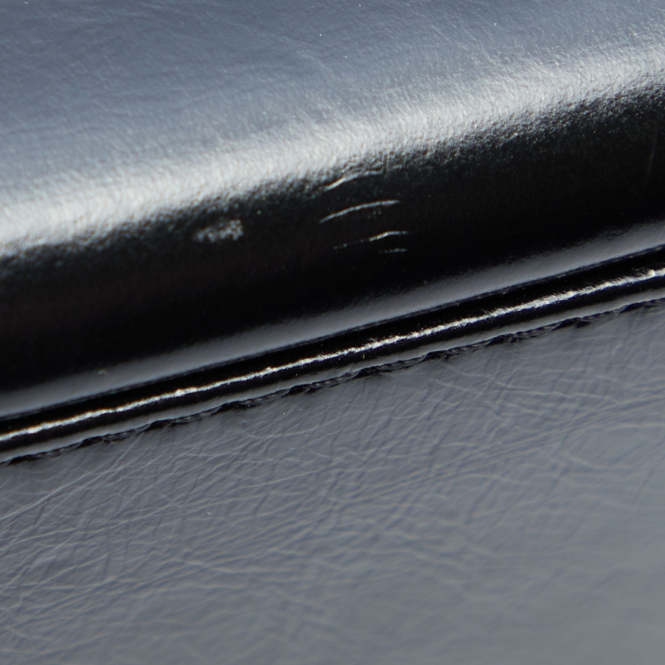 Pre Owned Chanel Black Quilted Leather Small Gabrielle Backpack