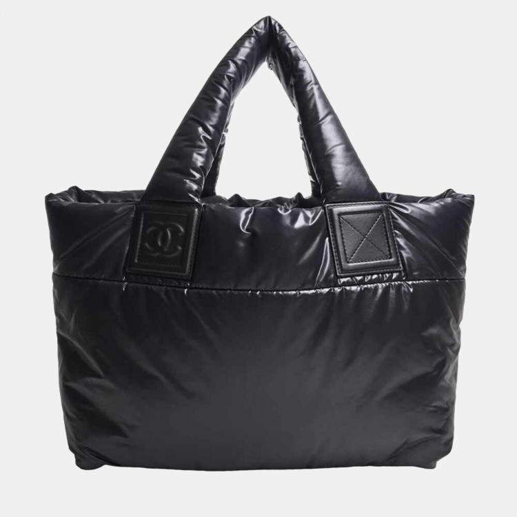 Chanel Black Nylon Coco Cocoon Tote Bag Chanel | The Luxury Closet