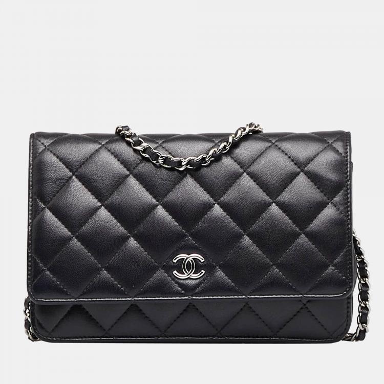 Chanel Black Classic Wallet on Chain