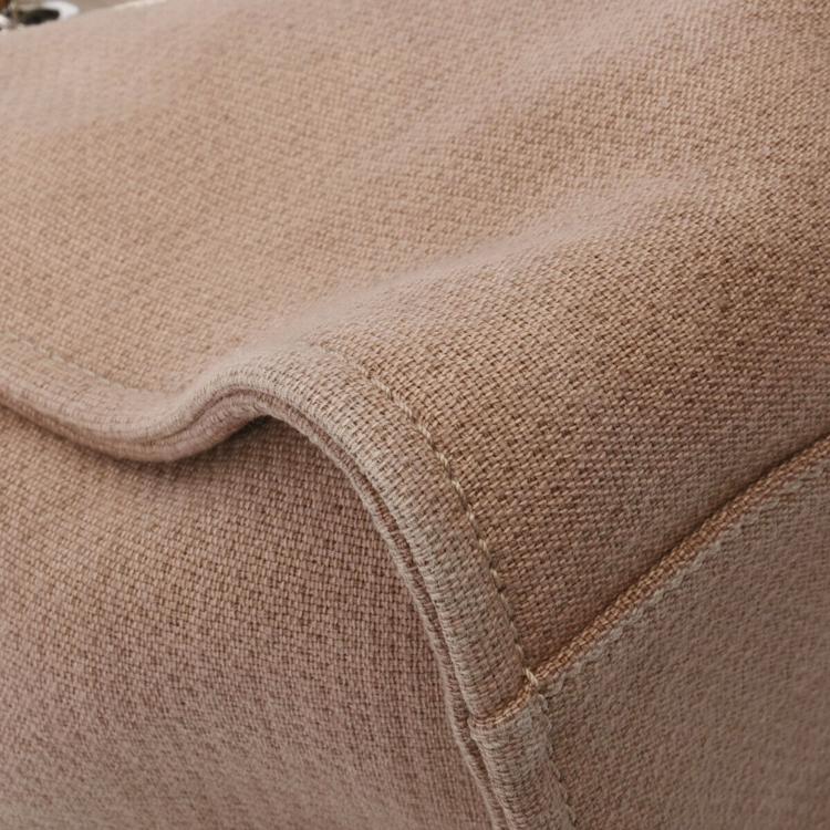 Pre Owned Chanel Beige Canvas Deauville Tote