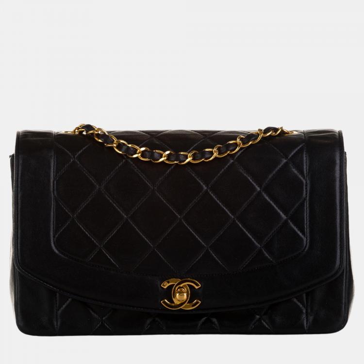 Chanel Black Diana Flap Crossbody