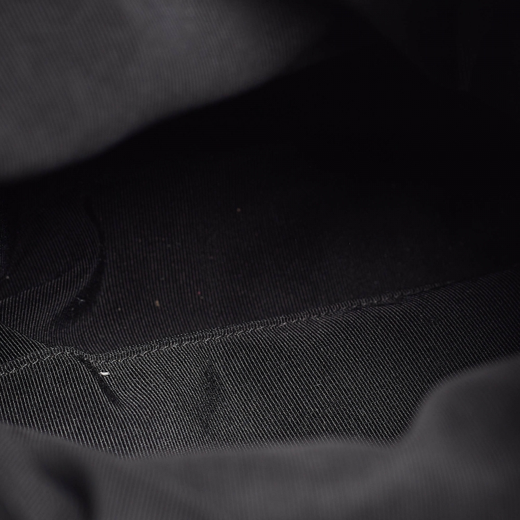 Pre Owned Chanel Black Quilted Leather Seoul Backpack