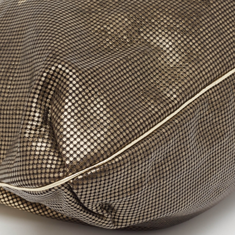 Pre Owned Chanel Metallic Ombre Leather Hollywood CC Hobo