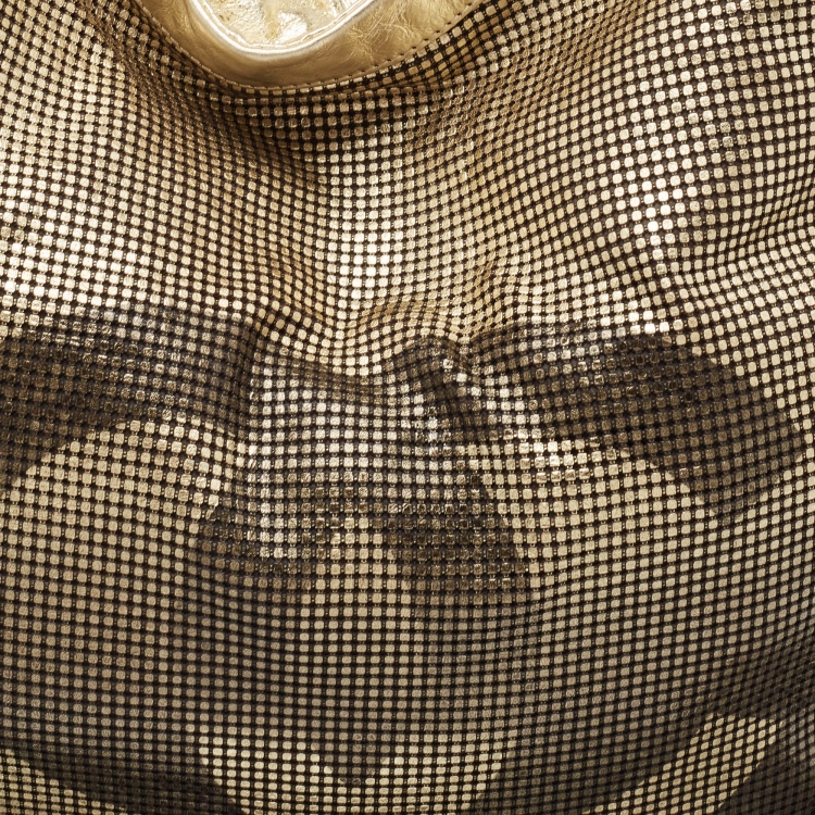 Pre Owned Chanel Metallic Ombre Leather Hollywood CC Hobo
