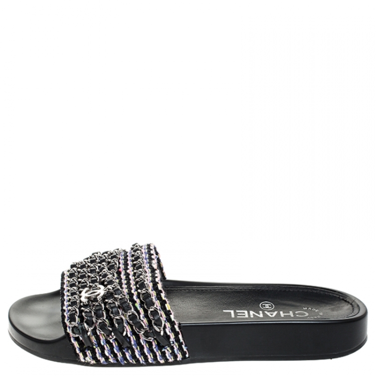 Chanel tropiconic slides new arrivals