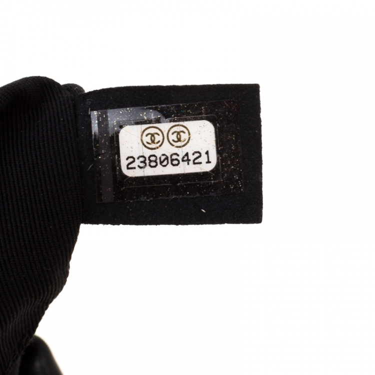 مملوكة مسبقًا Chanel Black Quilted Leather Seoul Backpack