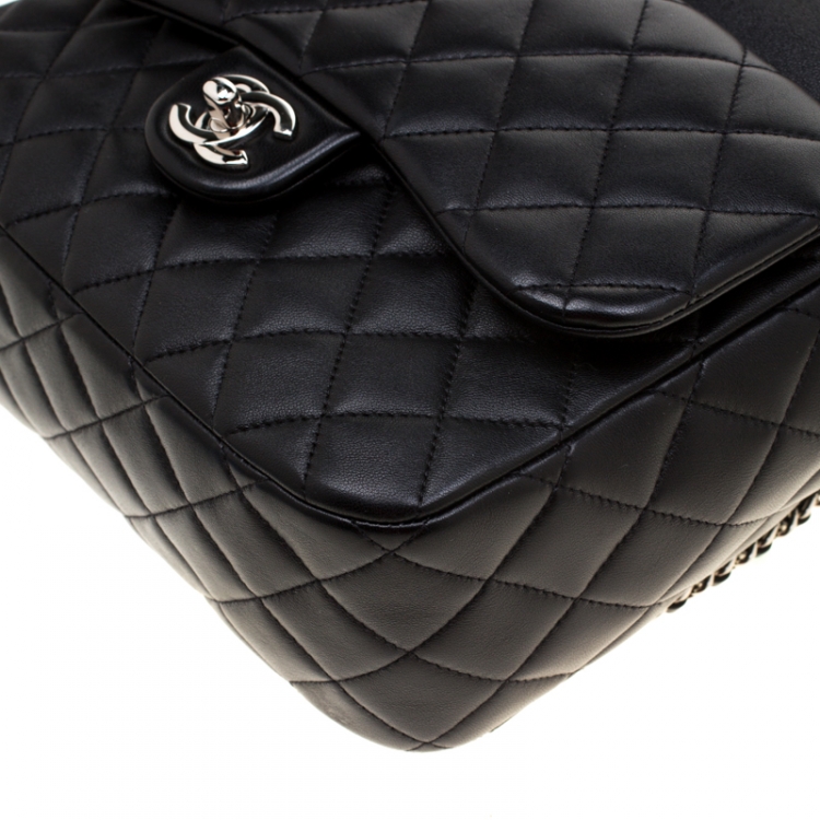 مملوكة مسبقًا Chanel Black Quilted Leather Seoul Backpack