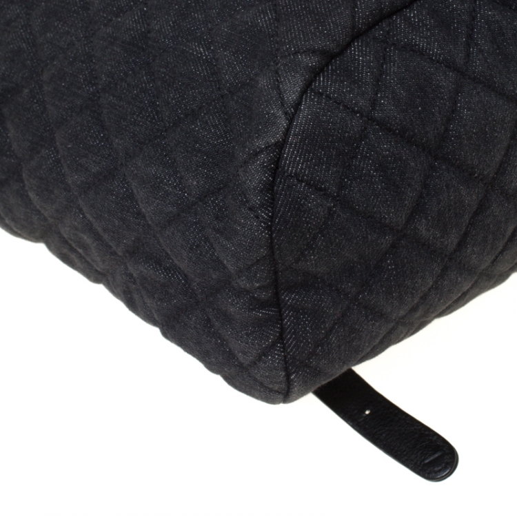 مملوكة مسبقًا Chanel Blue Washed Denim Urban Spirit Backpack 