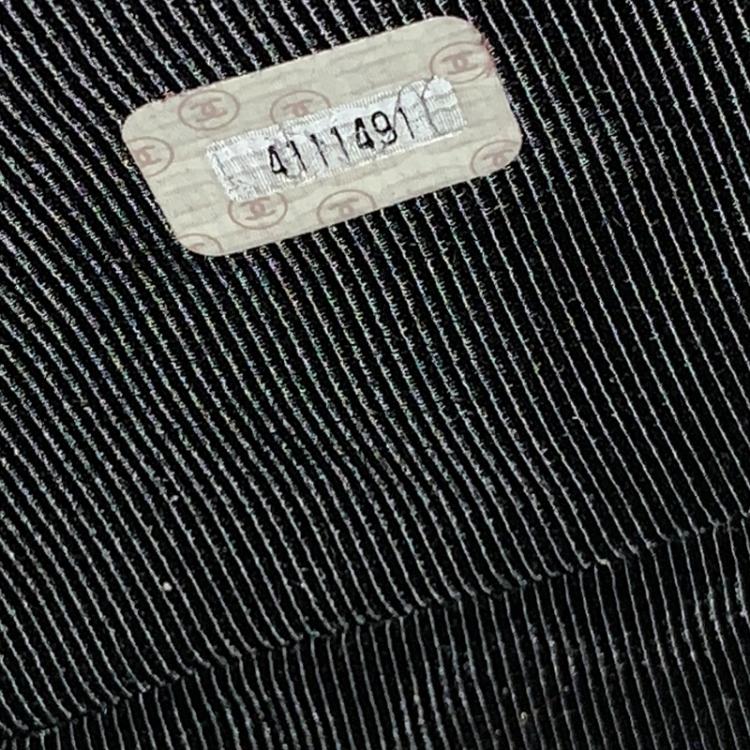 مملوكة مسبقًا Chanel Black Leather CC Vintage Backpack