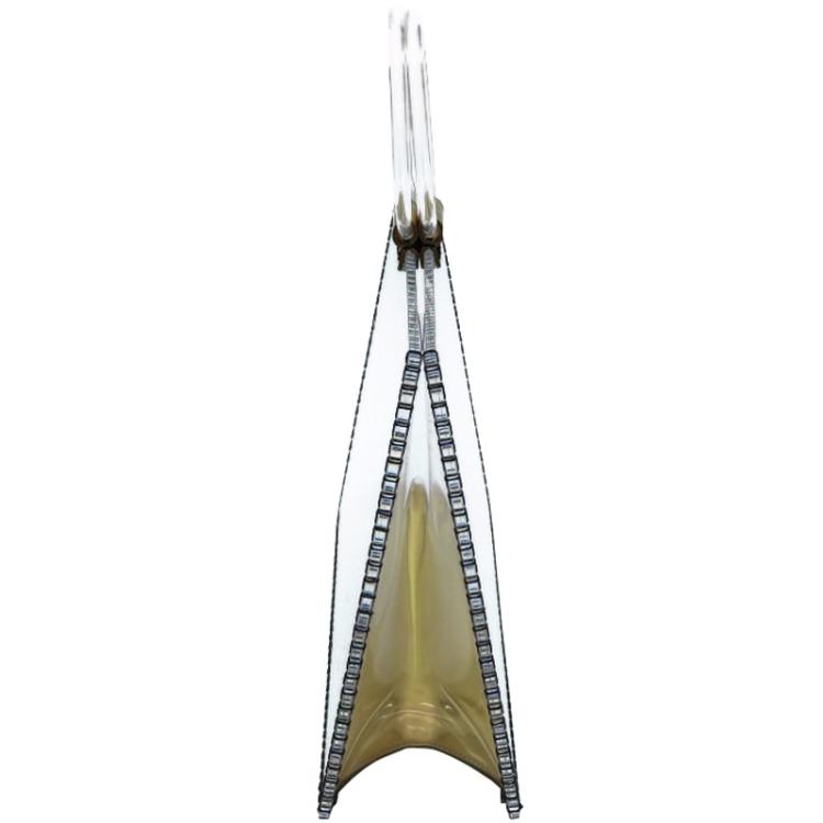 Pre Owned Charlotte Olympia Clear PVC Top Handle Bag