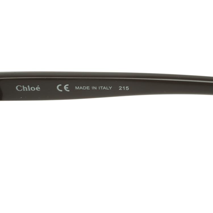 Pre Owned Chloe Brown CE630S Cat Eye Sunglasses
