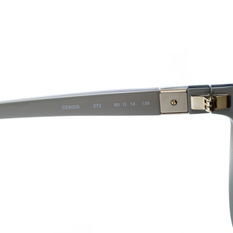 Pre Owned Chloe Grey/Brown Gradient CE600S Cat Eye Sunglasses