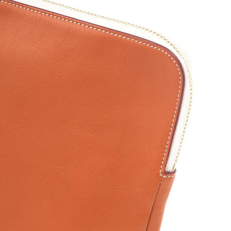 Pre Owned Chloe Orange Leather Eva iPad Cover