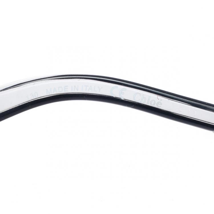 Pre Owned Chloe Silver Woman Sunglasses CE623S-065