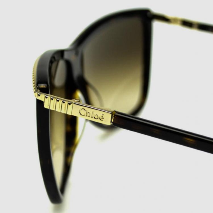 Pre Owned Chloé Tortoise CE606S Womens Sunglasses