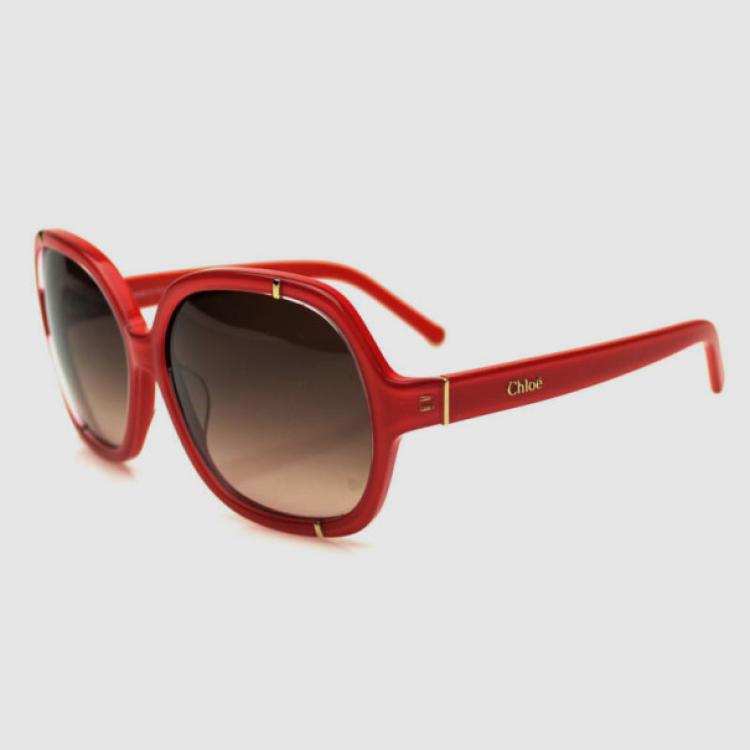 Pre Owned Chloe Coral CE619S Womens Sunglasses