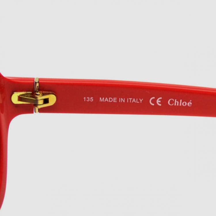 Pre Owned Chloe Coral CE619S Womens Sunglasses